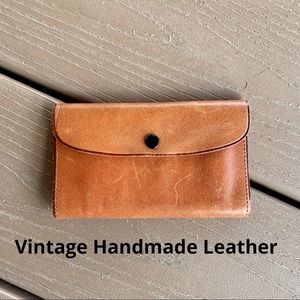 VINTAGE Handmade Leather Wallet
